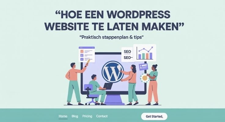 Hoe een WordPress website te laten maken