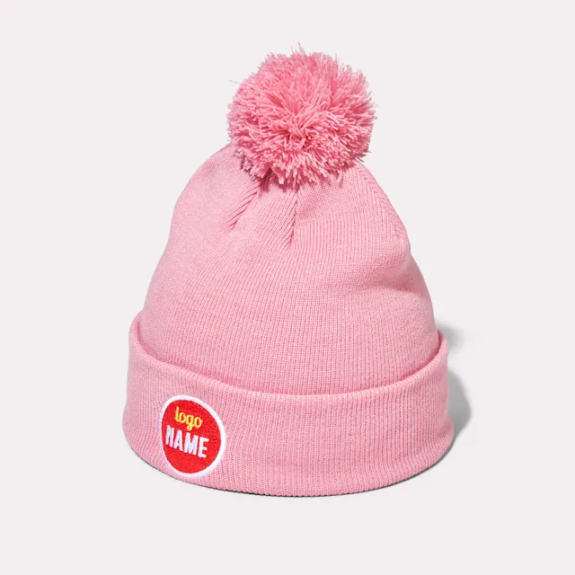 Gebreide mutsen original pompom