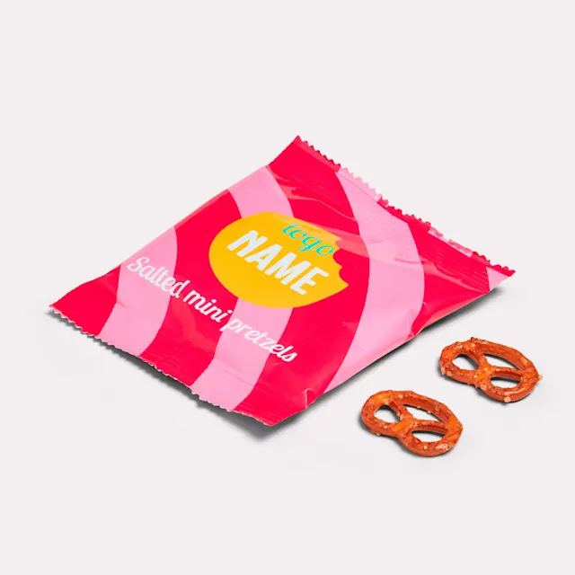 Zoute mini pretzels