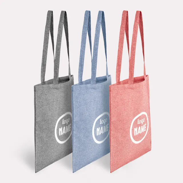 Katoenen tassen gerecycled