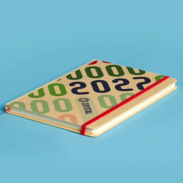 Notitieboekjes gerecycled leer