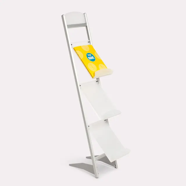 Triple deluxe folder displays