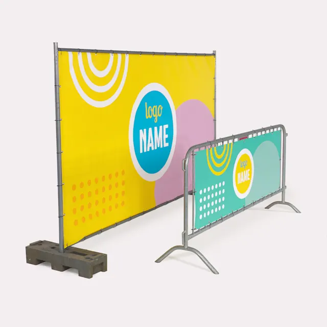 Hekwerkbanners