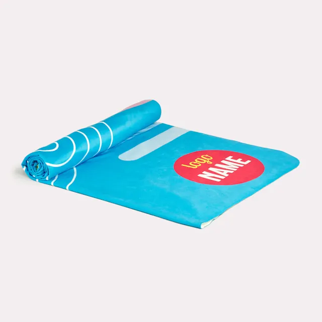 All-over bedrukte fleece dekens