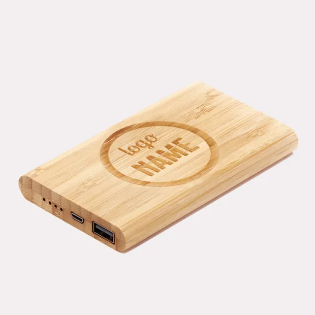 Powerbanks bamboe