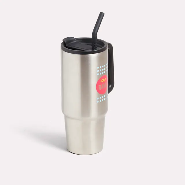 RVS tumblers met handvat