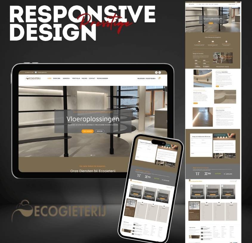 Website Ontwerp Lokaal SEO Optimalisatie - Ecogieterij