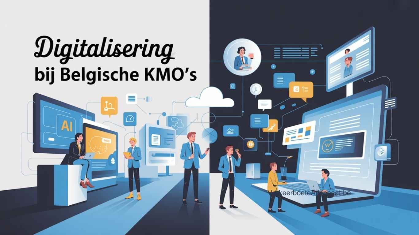 Digitalisering bij Belgische kmo’s – microbedrijven lopen achterop